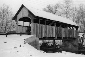 Coburn Covered Bridge, East Montpelier Vermont