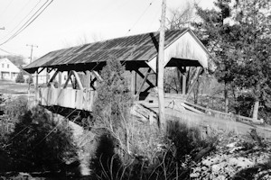 Chamberlin Mill Covered Bridge, Lyndon Vermont