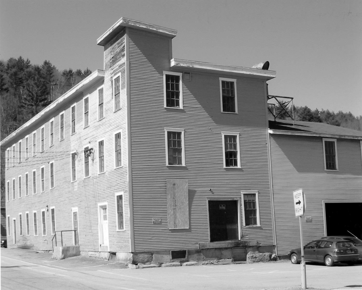 National Clothespin Factory, Montpelier Vermont Looking Southwest (2005)
