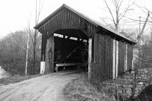 Slaughterhouse Covered Bridge, Northfield Vermont