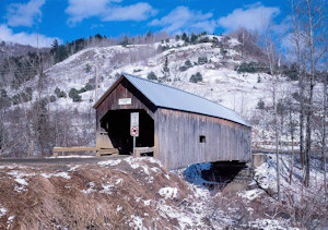 Flint Bridge, Spanning First Branch White River, Tunbridge Vermont