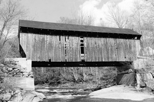 Jaynes Covered Bridge, Waterville Vermont