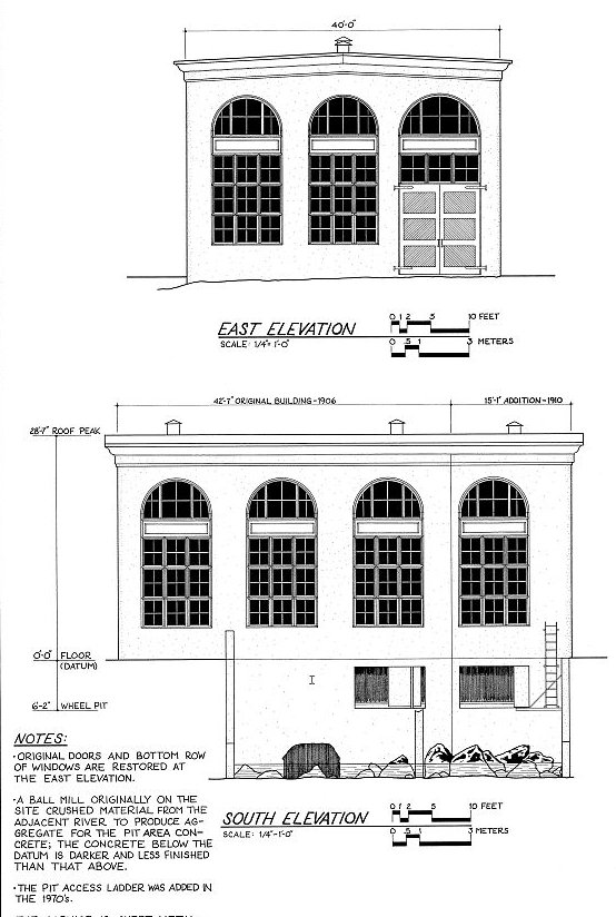 Nooksack Falls Hydroelectric Plant, Glacier Washington Power Plant Elevations