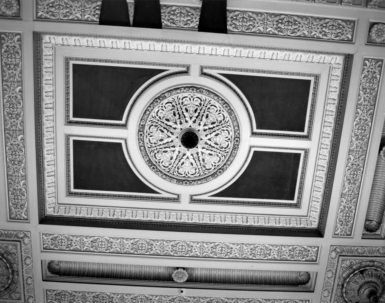Eagles Auditorium Building, Seattle Washington Ceiling of the Grand Auditorium (1983)