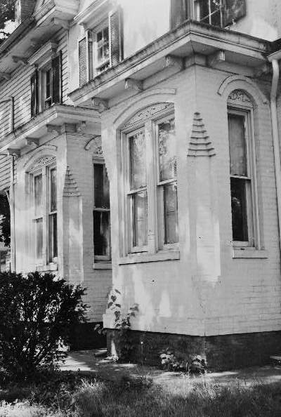 Frederick Douglass House (Cedar Hill) (John Van Hook House), Washington DC 1963 DETAIL OF THE BAYS East Side