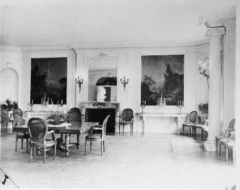 Christian Hauge House, Washington DC DINING ROOM AFTER 1929