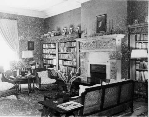 Christian Hauge House, Washington DC LIBRARY AFTER 1929