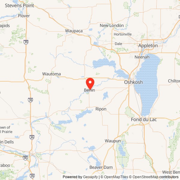 Berlin High School Location Map