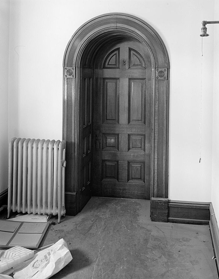 U. S. Courthouse & Post Office, La Crosse Wisconsin THIRD FLOOR, DOOR TO TOWER (1977)