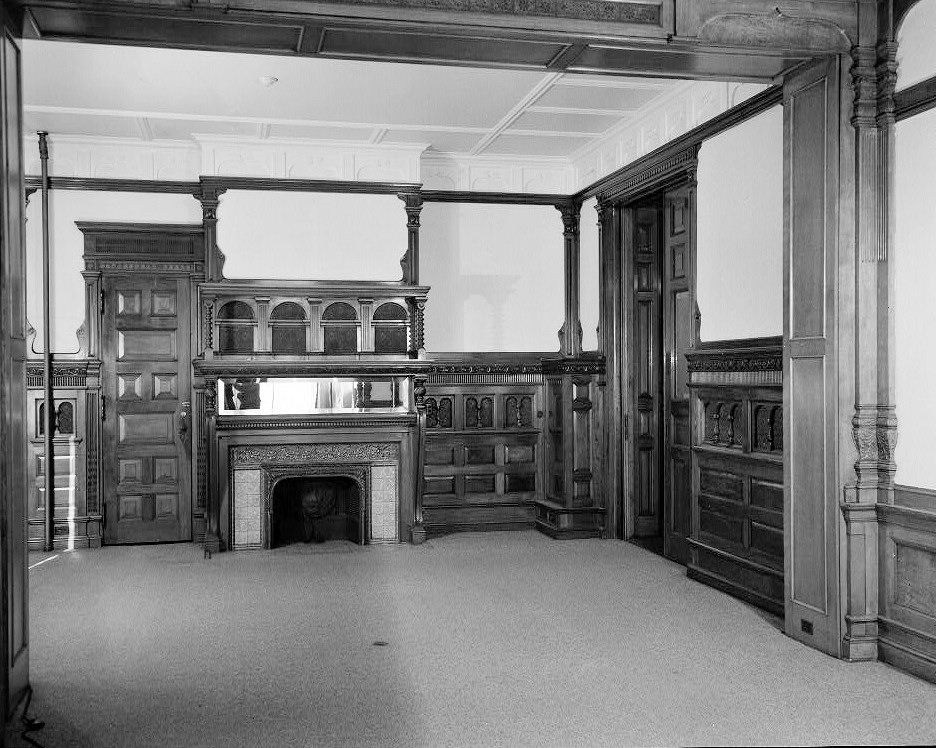Elizabeth Plankinton House, Milwaukee Wisconsin NORTH VIEW OF FIRST FLOOR NORTH PARLOR