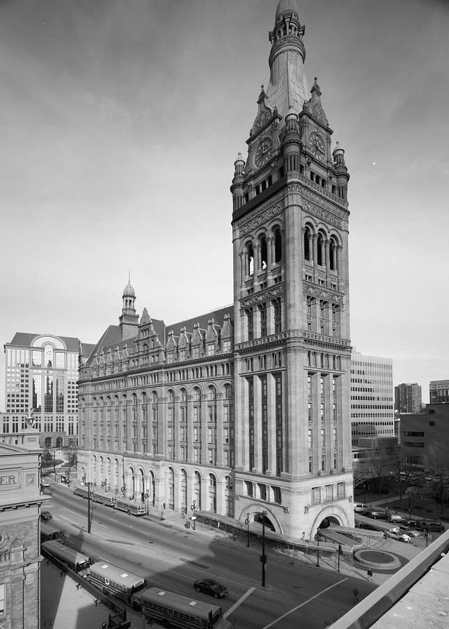 City Hall, Milwaukee Wisconsin outh and west elevations (2004)