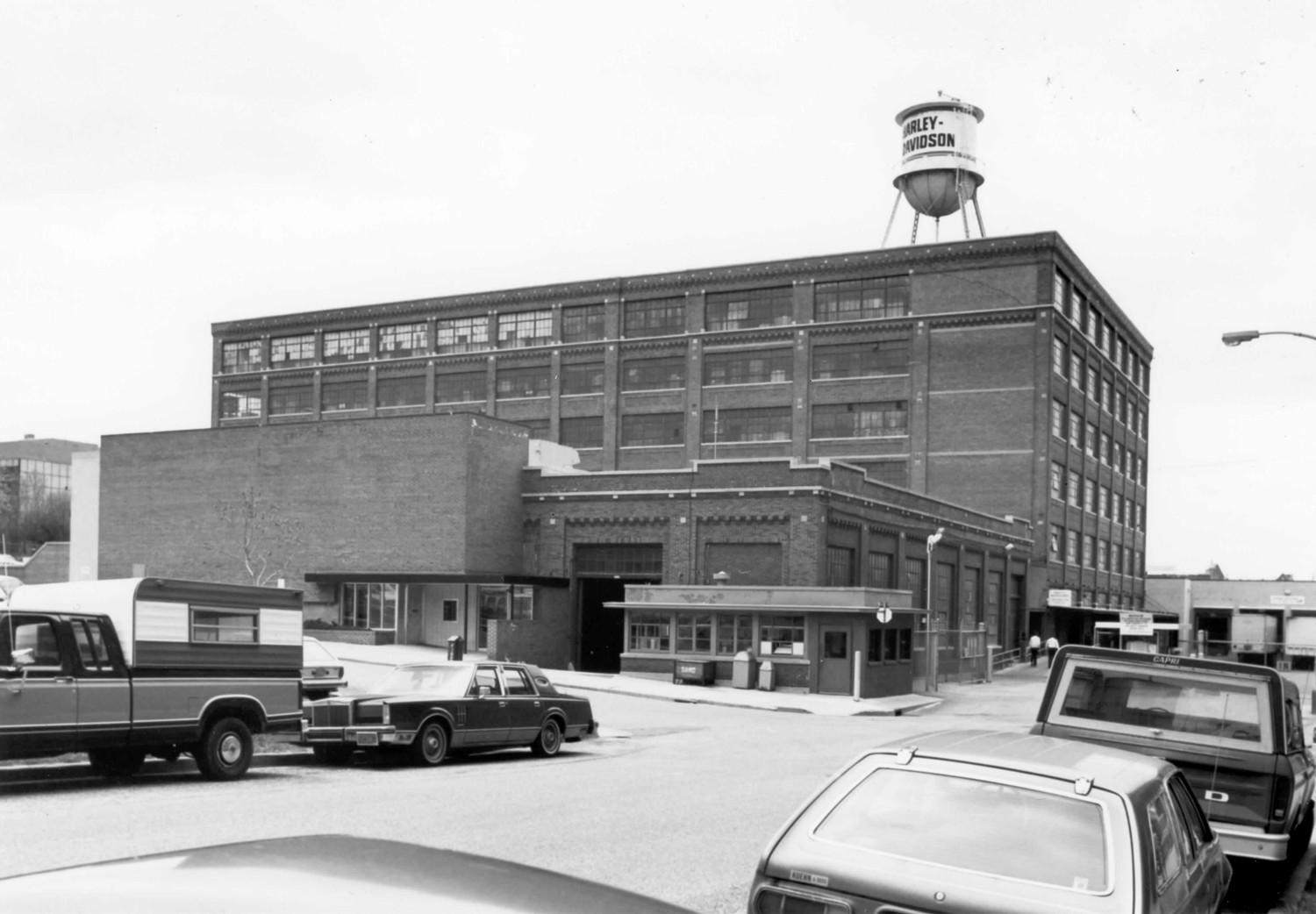 Harley Davidson Motorcycle Factory, Milwaukee Wisconsin View from northeast (1984)