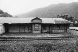 Gauley Bridge Railroad Station - C&O Station, Gauley Bridge West Virginia