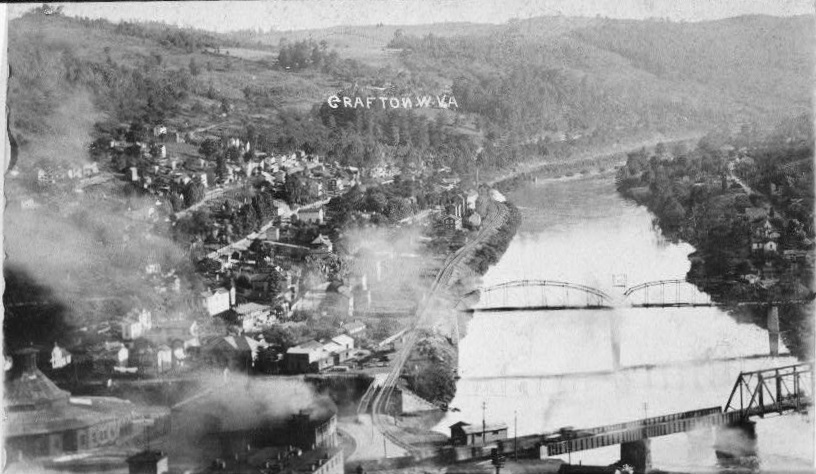Railroad Machine Shop and Foundry, Grafton West Virginia VIEW OF GRAFTON, WV.