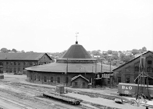 B&O Railroad West Roundhouse, Martinsburg West Virginia
