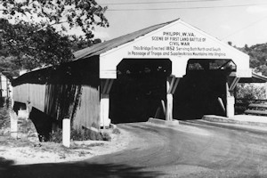 Philippi Covered Bridge, Philippi West Virginia