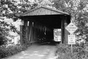 Staats Mill Covered Bridge - Tug Fork Covered Bridge, Ripley West Virginia