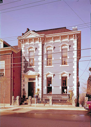 Christian Hess House, Main Street Wheeling West Virginia